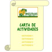 NUESTRA CARTA DE ACTIVIDADES