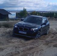 Monitores en la presentacion del BMW x1