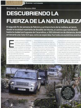 AUTOAVENTURA 4X4. ABRIL 2014